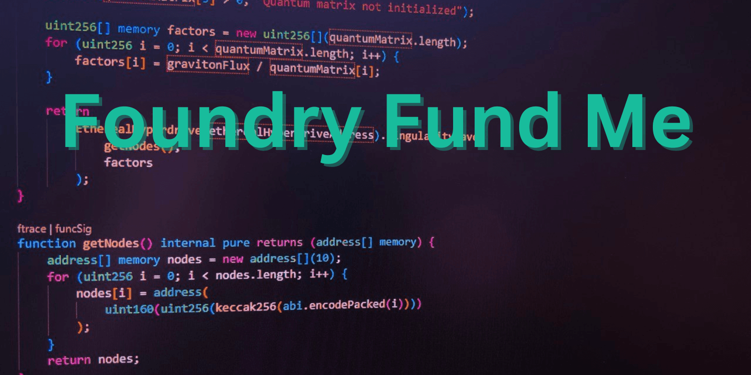 paul simroth, projects foundry fund me