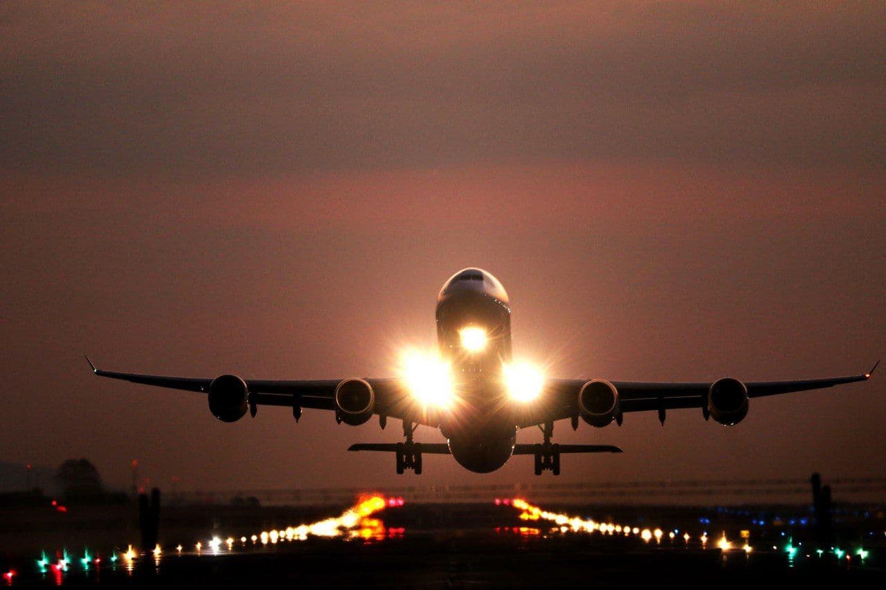 Airbus A340-600; Main title image of article: Navigating the Future: Blockchain & Web3 in Aviation